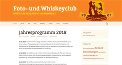 Desktop Screenshot of foto-und-whiskeyclub.com